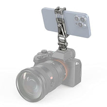 Load image into Gallery viewer, SmallRig Multifunctional Universal Cell Phone Mount Adapter, Phone Tripod Mount with Cold Shoe, Phone Holder for iPhone 16 15 14 13 12 11, Fits for Tripod Monopod Phone Cage Camera cage-3559, Grey_1
