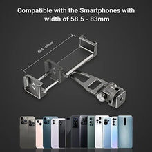 Load image into Gallery viewer, SmallRig Multifunctional Universal Cell Phone Mount Adapter, Phone Tripod Mount with Cold Shoe, Phone Holder for iPhone 16 15 14 13 12 11, Fits for Tripod Monopod Phone Cage Camera cage-3559, Grey_59
