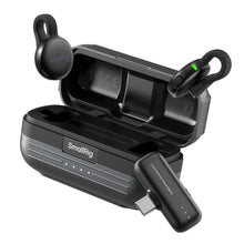 Load image into Gallery viewer, SMALLRIG S70-C2 Wireless Mic (2 TX + 1 RX + Charging Case) - Black_1
