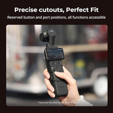Load image into Gallery viewer, SMALLRIG Silicone Protective Case for DJI Osmo Pocket 4, Modular Multi-Directional Protection, Soft Silicone Material, with Tempered Glass Screen Protector and Wrist Strap - 6007, Black_651

