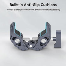 Load image into Gallery viewer, SMALLRIG Super Clamp, Camera Mount with 1/4'' and 3/8'' Threaded Holes, NavyBlue_343
