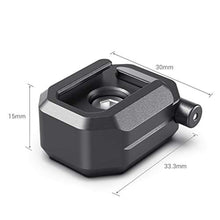 Load image into Gallery viewer, SmallRig Universal Cold Shoe Mount, Multi-Functional Shoe Adapter with Safety Release, for DSLR Camera Rig Microphone LED Light - 2797, Black_3712

