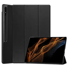 Load image into Gallery viewer, Smart Case for Galaxy Tab S10 Ultra, Ratesell Lightweight Trifold Stand Smart Case Cover with Auto Wake/Sleep for Samsung Galaxy Tab S10 Ultra 2024/ S9 Ultra 2023/ S8 Ultra 2022 14.6 Inch Black_1
