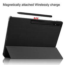 Load image into Gallery viewer, Smart Case for Galaxy Tab S10 Ultra, Ratesell Lightweight Trifold Stand Smart Case Cover with Auto Wake/Sleep for Samsung Galaxy Tab S10 Ultra 2024/ S9 Ultra 2023/ S8 Ultra 2022 14.6 Inch Black_2065
