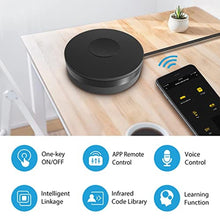 Load image into Gallery viewer, Smart IR Universal Remote Control: WiFi Infrared Remote Control, All in One Infrared Blaster for TV DVD Fans Air Conditioner, App Control, Smart Home Hub, Compatible with Alexa, Google Home, IRControl_6854
