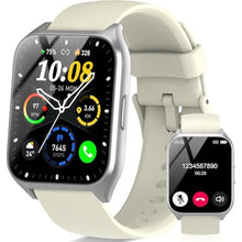 Load image into Gallery viewer, Smart Watch, 1.85"HD Smartwatches for Men (Answer/Make Calls), 100+ Sport Modes with Fitness Tracker Watch, Heart Rate/Sleep Monitor, IP68 Waterproof Activity Tracker, Smartwatch for Android iOS White_1
