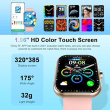 Load image into Gallery viewer, Smart Watch(Answer/Make Call), 1.96" Smartwatch for Men Women, 2025 New Fitness Watch with 110+ Sport Modes, Pedometer, Heart Rate/Sleep Monitor, IP68 Waterproof Activity Tracker for Android iOS, Pink_2567
