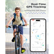 Load image into Gallery viewer, Smart Watch for Kids 6-12 [Kids GPS Tracker/Text/Video Call] Kids Smart Watches Boys Girls, Kids Watch with GPS Tracker, School Mode, Safety Alerts, GPS Tracker for Kids Smart Watch SIM,Jet Black_2822
