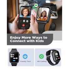 Load image into Gallery viewer, Smart Watch for Kids 6-12 [Kids GPS Tracker/Text/Video Call] Kids Smart Watches Boys Girls, Kids Watch with GPS Tracker, School Mode, Safety Alerts, GPS Tracker for Kids Smart Watch SIM,Jet Black_2823
