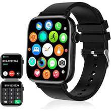 Load image into Gallery viewer, Smart Watch for Men - 1.90" HD Touch Screen Smartwatch, Bluetooth Call, Fitness Tracker with 120+ Sport Modes, Heart Rate &amp; Sleep Monitor, IP68 Waterproof Smart Watches for Android &amp; iPhone, Black_1
