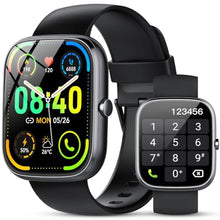 Load image into Gallery viewer, Smart Watch for Men Women (Answer/Make Calls), 1.91" HD Smartwatch with Heart Rate Monitor Sleep Monitor, IP68 Waterproof, 115+ Sports Activity Trackers with Pedometer, Fitness Watch, Classic Black, ClassicBlack_1
