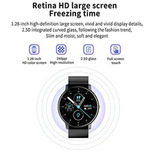 Load image into Gallery viewer, Smart Watch for Samsung Galaxy A12 - Fitness Tracker Watches for Men Women, IP67 Waterproof HD Touch Screen Smartwatch for Android/iOS Phones, 24 Sports, Activity Tracker - Black_1381
