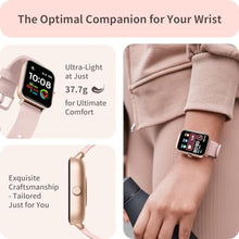 Load image into Gallery viewer, Smart Watch for Women, Alexa Built-in, 1.8" Touch Screen Fitness Tracker, Make/Answer Calls, Heart Rate/Sleep/SpO2 Monitor, Pedometer, IP68 Waterproof Watches for Android iPhone, 101+ Sport Modes, Pink_2165
