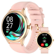 Load image into Gallery viewer, Smart Watch for Women, Smartwatch for iPhone Android Samsung with Bluetooth Answer/Make Calls, Fitness &amp; Sleep Tracker with 110+ Sport Modes, IP68 Waterproof, Heart Rate/SpO2/Step Monitor, Pink_1
