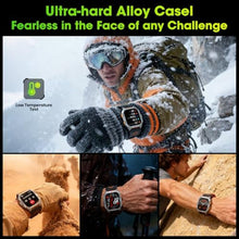 Load image into Gallery viewer, Smart Watches for Men, 2.01" HD Military Smart Watch with 1000mAh High-Capacity Battery/Led Flashlight/Answer/Make Call/Heart Rate/Sleep Monitor/Step Tracker, Fitness Tracker for Android/iPhone, Orange_868
