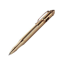 Load image into Gallery viewer, SMOOTHERPRO Solid Brass Bolt Action Pen, Refillable, Natural_1
