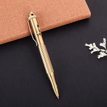 Load image into Gallery viewer, SMOOTHERPRO Solid Brass Bolt Action Pen, Refillable, Natural_8005

