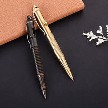 Load image into Gallery viewer, SMOOTHERPRO Solid Brass Bolt Action Pen, Refillable, Natural_8006
