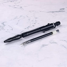 Load image into Gallery viewer, SMOOTHERPRO Stainless Steel Bolt Action Pen, Black_7990
