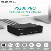Load image into Gallery viewer, SMSL PS200PRO ES9039Q2M HiFi DAC, DSD512 PCM 32Bit/768kHz Digital to Analog Audio Converter, USB/Optical/Coaxial to Stereo RCA Output, MQA/MQA-CD Audio DAC for PC/PS5/Switch/Amp_72
