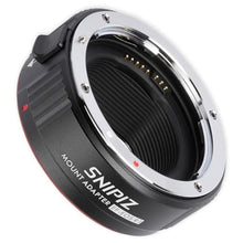 Load image into Gallery viewer, SNIPIZ Lens Mount Adapter EF-EOS R Auto-Focus Lens Converter Compatible with Canon EF/EF-S Lens for Canon R Mount Camera EOS R, RP, R3, R5, R6, R6II, R7, R8, R10, R50, R100, black_1
