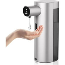 Load image into Gallery viewer, Soap Dispenser,Automatic Soap Dispensers, 3 Levels Adjustable Soap Dispenser Bathroom, 10.1OZ/300ml Automatic Soap Dispensers Touchless,USB Rechargeable Touchless Soap Dispensers for Bathroom, Kitchen, Asilver_1
