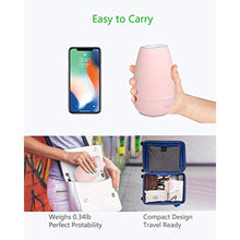 Load image into Gallery viewer, SOICARE Portable Car Diffuser for Essential Oils, Small USB Aroma Humidifier with Soft Ambient Light, Perfect Personal Scent Diffuser for Vehicle, Home, Gym &amp; Travel Pink_7153
