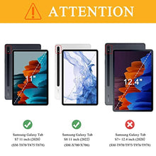 Load image into Gallery viewer, Soke Case for Samsung Tab S8 2022 &amp; S7 2020 -Premium Shock Proof Stand Folio Case, Multi- Viewing Angles, Hard PC Back Cover for Galaxy Tab S8 11 inch Tablet [SM-X700/X706/T870/T875/T878], Black_2312
