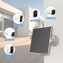 Load image into Gallery viewer, Solar Panel for Eufy Outdoor Camera, 5W Solar Panel Charger Compatible with Eufycam, Continuous Power Supply, 9.8ft Charging Cable, IP65 Waterproof, Adjustable Wall Mount, 3 Pack, Black_833
