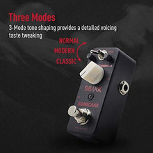 Load image into Gallery viewer, SONICAKE Distortion Guitar Pedal 3 Modes Normal, Modern, Classic High Gain Distortion Guitar Effects Pedal True Bypass_203
