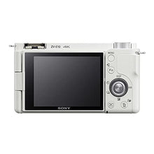 Load image into Gallery viewer, Sony Alpha ZV-E10 - APS-C Interchangeable Lens Mirrorless Vlog Camera - White_2168
