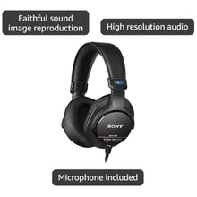 Load image into Gallery viewer, Sony / MDR-M1ST Wired High Resolution Monitor Headphones_1006
