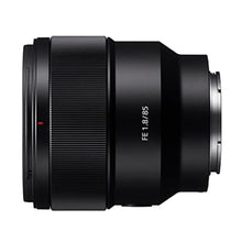 Load image into Gallery viewer, Sony SEL85F18 85mm F/1.8-22 Medium-Telephoto Fixed Prime Camera Lens, Black_386

