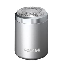 Load image into Gallery viewer, SOPAMI Mini Shaver, Mini Electric Shavers for Men, Mini Electric Shaver, USB C Rechargeable Waterproof Electric Razor Trimmer, Silver_1
