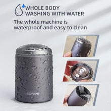 Load image into Gallery viewer, SOPAMI Mini Shaver, Mini Electric Shavers for Men, Mini Electric Shaver, USB C Rechargeable Waterproof Electric Razor Trimmer, Silver_995
