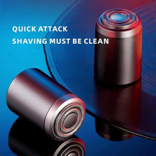 Load image into Gallery viewer, SOPAMI Mini Shaver, Mini Electric Shavers for Men, Mini Electric Shaver, USB C Rechargeable Waterproof Electric Razor Trimmer, Silver_997
