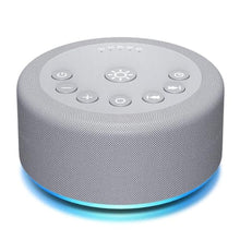 Load image into Gallery viewer, Sound Machine Night Light White Noise Brown Noise Machine 30 Non Looping Sounds 12 Lights 5 Timers 36 Adjustable Volume Memory Function Sleep Sounds Machine for Baby Kids Adult &amp; Home Office Travel, Grey_1
