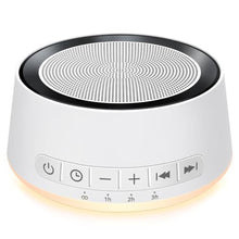 Load image into Gallery viewer, Sound Machine Night Light White Noise Machine with 30 Soothing Sounds 12 Colors Night Light Sleep Machine for Baby Kids Adults Brown Pink Nosie Machine with 32 Volume Levels for Office Home Travel_1

