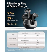 Load image into Gallery viewer, SoundPEATS Air5 Pro Wireless Earbuds, LDAC &amp; aptX Lossless, 55dB ANC, Black_1617
