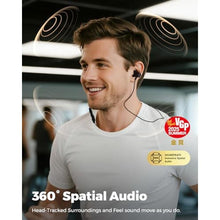 Load image into Gallery viewer, SoundPEATS Q40 HD - Sports Neckband Bluetooth Headphones - Black_116
