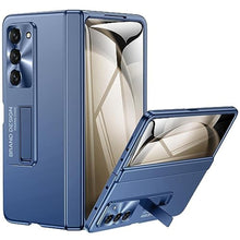 Load image into Gallery viewer, spoovcto for Samsung Galaxy Z-Fold-5 Case: Slim Phone Case for Z Fold 5 with Full Hinge Protection &amp; Kickstand &amp; Screen Protector (Blue)_1
