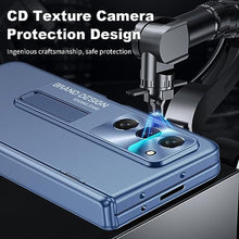 Load image into Gallery viewer, spoovcto for Samsung Galaxy Z-Fold-5 Case: Slim Phone Case for Z Fold 5 with Full Hinge Protection &amp; Kickstand &amp; Screen Protector (Blue)_126
