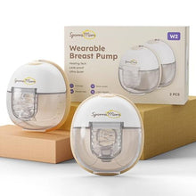Load image into Gallery viewer, SporraMom Heated Wearable Breast Pump W2, Hands-Free, 2-Pack, 24mm, White_1
