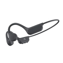 Load image into Gallery viewer, Sports bone conduction headphones, 6.0, wireless open-air headphones, with microphone, battery life up to 15 hours, IP68 waterproof rating, suitable for running and fitness exercises (black)_1
