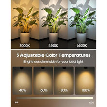 Load image into Gallery viewer, Spotlights Indoor with Remote, 3000Mah Rechargeable Wireless Plant Light, BlackmAh_204
