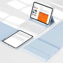 Load image into Gallery viewer, SQQSOOZ Case with Keyboard for iPad A16 11th/10th Generation 11/10.9 Inch, SkyBlue_1622
