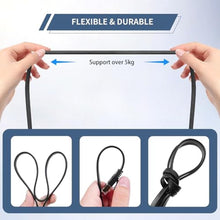 Load image into Gallery viewer, SQWRWY CAT7 Retractable Ethernet Cable, Retractable Flat 5FT RJ45 High-Speed LAN Internet Patch Cable, Easy to Carry for Laptop &amp; Travel 2-Pack_2132
