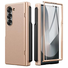 Load image into Gallery viewer, SSLOTSCASE for Samsung Galaxy Z Fold 6 Case with Hinge Protection, Gold_1
