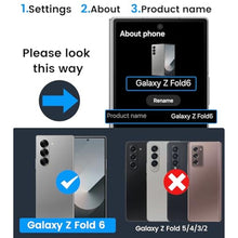 Load image into Gallery viewer, SSLOTSCASE for Samsung Galaxy Z Fold 6 Case with Hinge Protection, Gold_1403
