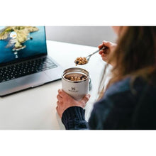 Load image into Gallery viewer, STANLEY Adventure To-Go Food Jar 18 oz | Vacuum Insulated Food Container | Wide Mouth Screw On Lid | Packable for Travel | Stainless Steel with Leakproof Lid | BPA-Free | Frost_397
